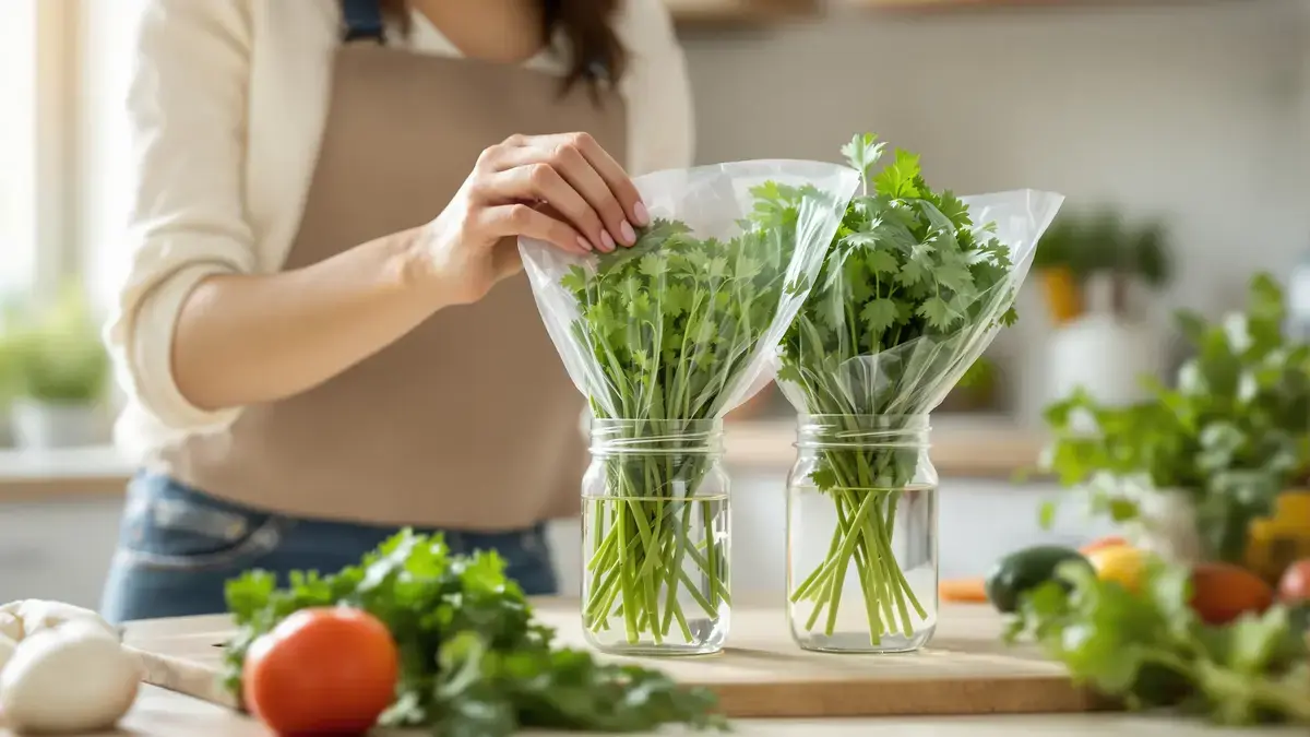 Bewaar je verse kruiden twee keer zo lang met deze handige tip