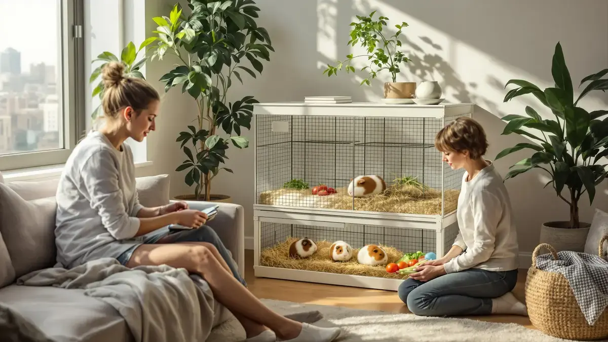 Een cavia houden in een appartement een vaak onderschat idee met voordelen om te overwegen