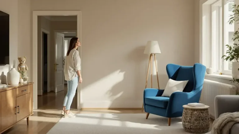 De krachtige kleur die deze decorateur kiest kan te beige interieurs waarvan men denkt dat ze onveranderlijk zijn transformeren