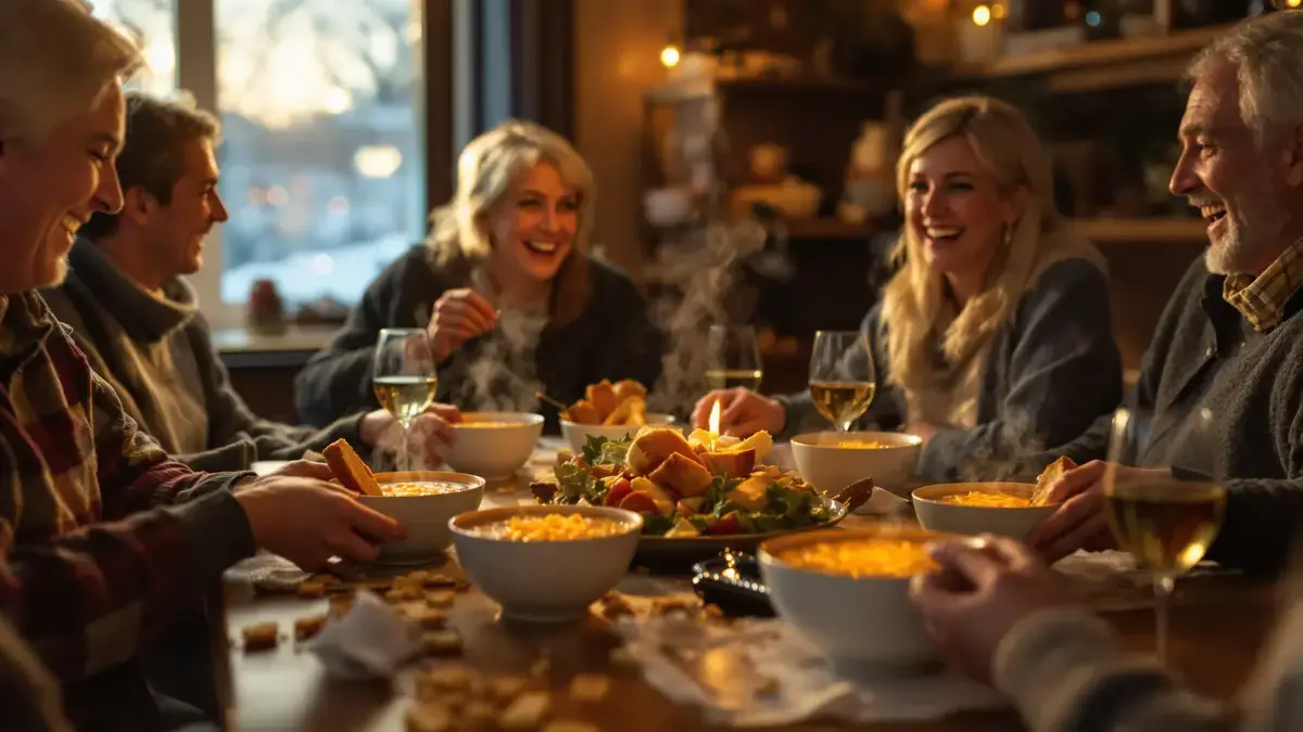 Dit perfecte recept voor uien­soep, gekarameliseerd en gegratineerd, wordt een onmisbaar wintergerecht voor je gasten