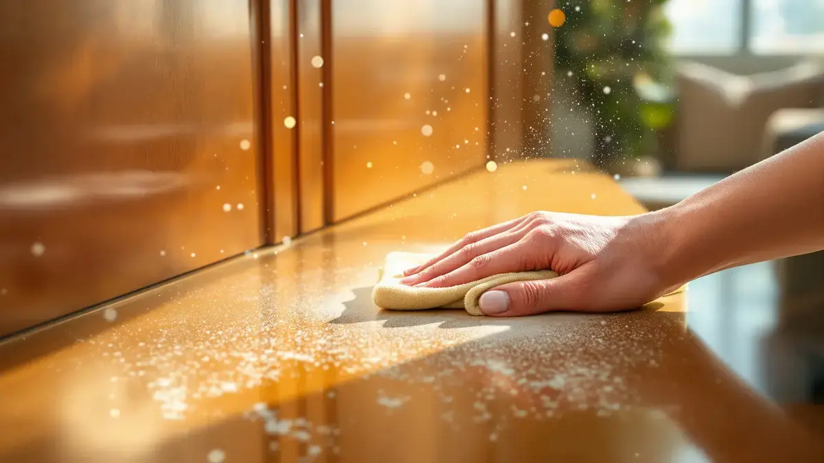 Schoonmaakexperts zijn het erover eens: het gebruik van plantaardige olie op uw meubels is niet zonder risico omdat het stof en ziektekiemen aantrekt