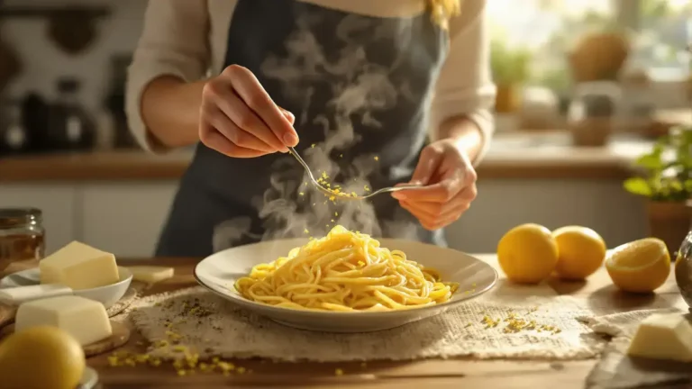 Spaghetti met citroen een snel recept dat onverwachte smaken onthult
