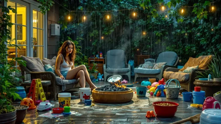 Deze voorwerpen op uw terras trekken muggen aan een fout die u sterk onderschat