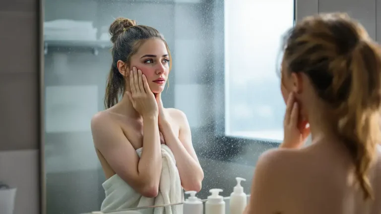 Deskundigen zijn het erover eens dat een warme douche je huid kan beschadigen en irritaties kan verergeren, een veelgemaakte en vaak onderschatte fout